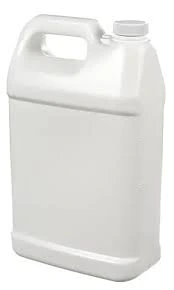Sealed gallon water containers